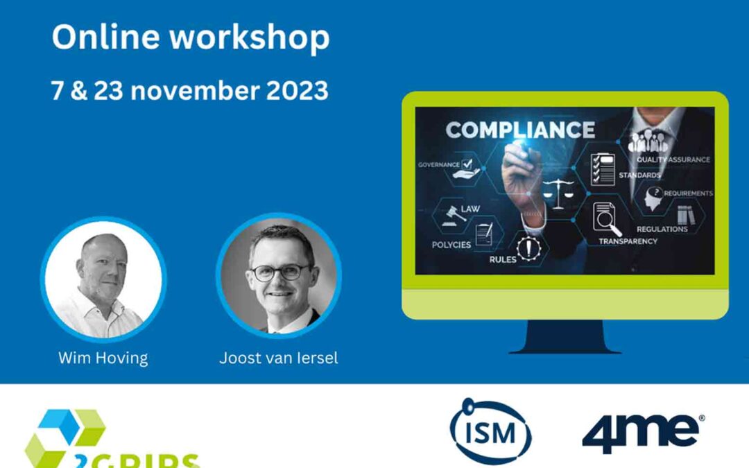Online workshop Regel je dienstverlening én compliancy met ISM en 4me